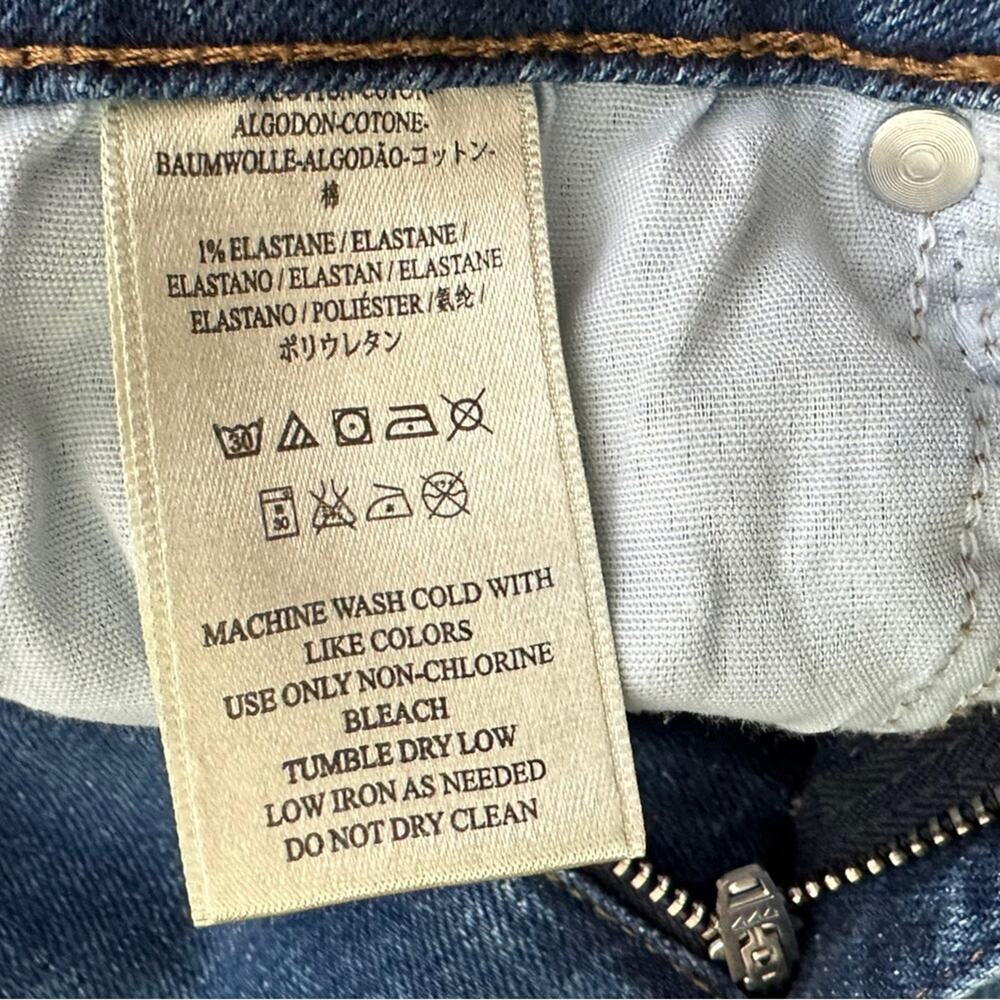 Free People Flare Jeans SZ 24 Mid Rise Distressed - Picture 5 of 8